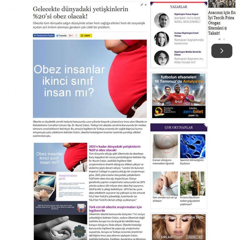 Medyada Op. Dr. Murat Üstün 24