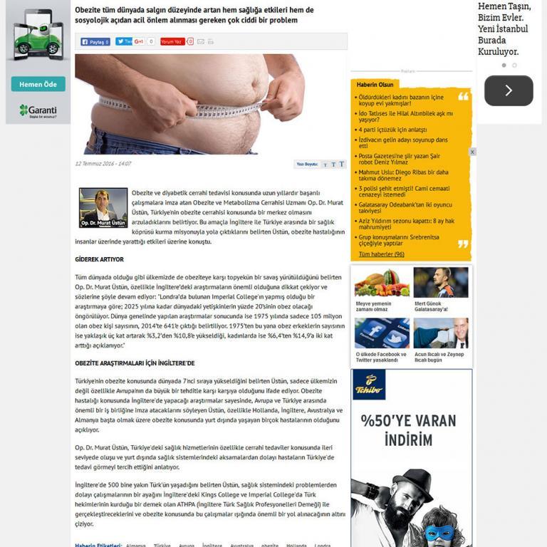 Medyada Op. Dr. Murat Üstün 26