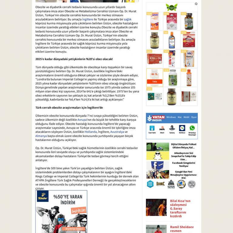 Medyada Op. Dr. Murat Üstün 28
